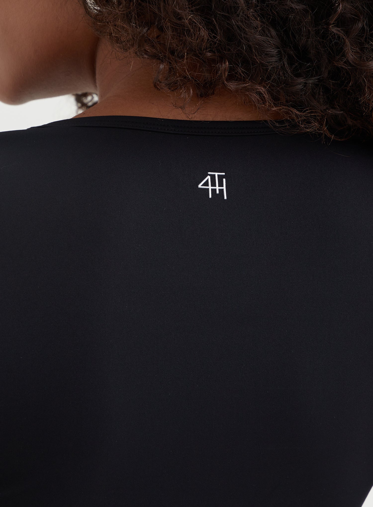 Black Fourth Long Sleeve Top